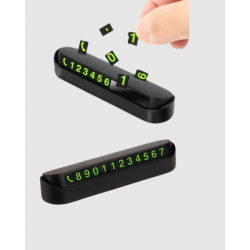 Mey İthalat® Kompakt Fosforlu Park Numaratörü – Gündüz Şıklığı, Gece Görünürlüğü