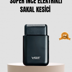 Mey İthalat® Kompakt Şarjlı Tıraş Makinesi Çift Yönlü Bıçaklı 45 Dakika Kullanım Süreli