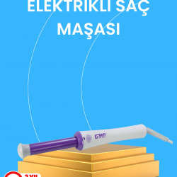 Mey İthalat® Kompakt Seyahat Tipi Saç Maşası – Parlak ve Sağlıklı Bukleler