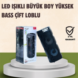 Mey İthalat® Kompakt Tasarım, Yüksek Ses Performansı – Çoklu Giriş Seçenekli Kablosuz Hoparlör (Bluetooth, USB, SD Kart, AUX)