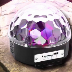 Mey İthalat® Kompakt Tasarımlı, Telefon Kontrollü Disko Topu Işıkları