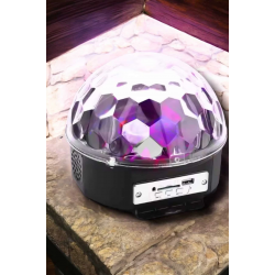 Mey İthalat® Kompakt Tasarımlı, Telefon Kontrollü Disko Topu Işıkları