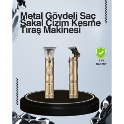 Mey İthalat® Kompakt Tasarımlı, Uzun Pil Ömürlü Saç Sakal Kesme Makinesi