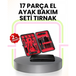 Mey İthalat® Kompakt ve Şık Tasarımlı 17 Parça Bakım Seti