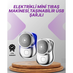 Mey İthalat® Komple Vücut İçin Taşınabilir Elektrikli Tıraş Cihazı