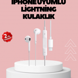 Mey İthalat® Konforlu Ergonomik Kare Tasarımlı Müzik ve Çağrı Kulaklığı