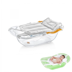 Mey İthalat®  Köpüklü Bebek Banyo Küvet Filesi 164 Beyaz