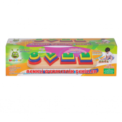 Mey İthalat®  KR006 Renkli Geometrik Şekiller