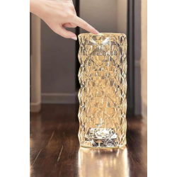 Mey İthalat® Kristal Dokunmatik Ve Kumandalı Masa Ve Gece lambası