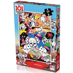 Mey İthalat®  101 Dalmatian 50 Parça Puzzle