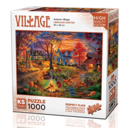 Mey İthalat®  Autumn Village Puzzle 1000 Parça 20671