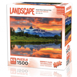 Mey İthalat®  Grand Teton National Park Puzzle 1500 Parça 22037
