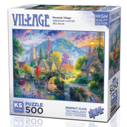 Mey İthalat®  Mountain Village Puzzle 500 Parça 20046