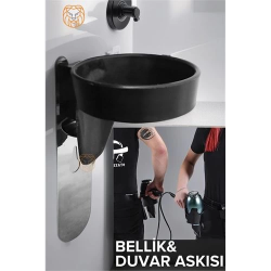 Mey İthalat® Kuaför Belliği Fön Saç Kurutma Bel Askısı