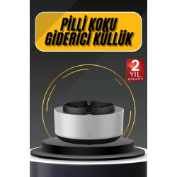 Mey İthalat® Kül Tablası Hava Temizleyici Araç Akıllı Küllük Duman Temizleyici