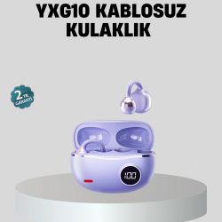 Mey İthalat® Kulak Arkası Klipsli Bluetooth Kulaklık YXG10 Silikon Malzemeli Ergonomik