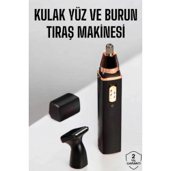Mey İthalat® Kulak Burun Temizleyici Tıraş Makinesi Mini Seyahat Tipi