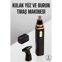Mey İthalat® Kulak Burun Temizleyici Tıraş Makinesi Mini Seyahat Tipi
