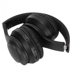 Mey İthalat® Kulak Üstü Bluetooth Kulaklık Ayarlanabiilir Uzun Pil Ömrü Kablosuz 5.0 Bluetooth