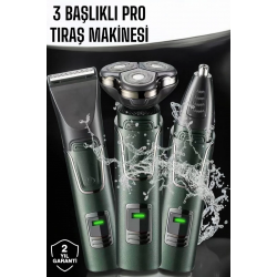Mey İthalat® Kulak Ve Burun Başlıklı Profesyonel Tıraş Makinesi