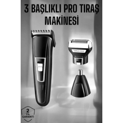 Mey İthalat® Kulak Ve Burun Tıraşına Uygun Profesyonel Tıraş Makinesi
