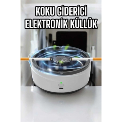 Mey İthalat® Küllük Duman Giderici Temizlenebilir Elektronik Pilli