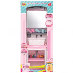 Mey İthalat® Kutuda Aynalı Lavabo Seti