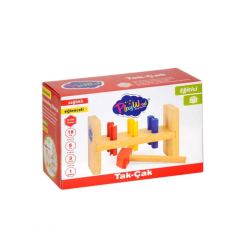 Mey İthalat® Kutulu Ahşap Tak - Çak