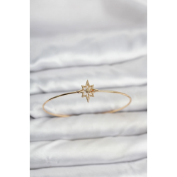 Mey İthalat® Kutup Yıldızı Model Gold Renk Bileklik