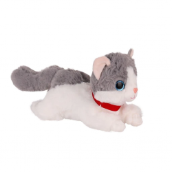 Mey İthalat® KZL-2309034 Peluş Kedi 25 cm -Kızılkaya Oyuncak