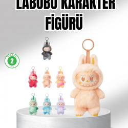 Mey İthalat® Labubu Peluş Oyuncak – Koleksiyonluk Yumuşak Dekoratif Figür 20 cm