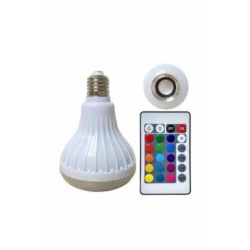 Mey İthalat® Lamba Hoparlör Ampül Görünümlü Renk Değiştirebilen Android ve İOS Uyumlu