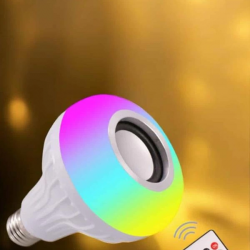 Mey İthalat® Lamba Led Hoparlör Dayanıklı ve Uzun Ömürlü Bluetooth Hoparlör