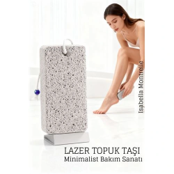 Mey İthalat® Lazer Kesim Doğal Ponza Topuk Taşı – Ayak Bakımı İçin Profesyonel Cilt Temizleyici