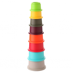 Mey İthalat® Eğitici Yuvarlak Renkli Kaplar