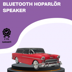 Mey İthalat® LED Farlı 10W Güçlü Ses Çıkışlı Bluetooth Hoparlör