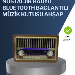 Mey İthalat® LED Fenerli Taşınabilir Bluetooth Hoparlör