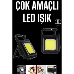 Mey İthalat® Led Işık Acil Durum Işığı Çok Fonksiyonlu Mıknatıs Özelliği