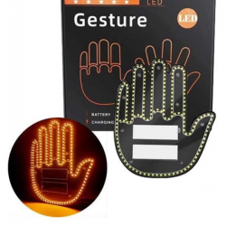 Mey İthalat® Led Işık El İşareti Araç Camı İçin Uzaktan Kumandalı