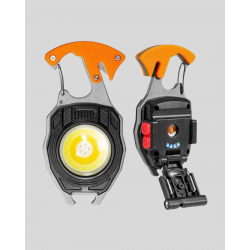 Mey İthalat® LED Işıklı Acil Durum Düdüklü Anahtarlık Fener