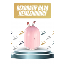 Mey İthalat® Led Işıklı Hava Nemlendirici Buhar Makinesi Dekoratif Aromaterapi