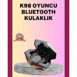 Mey İthalat® Led Işıklı Metal Kasa Kablosuz Gaming Kulaklık