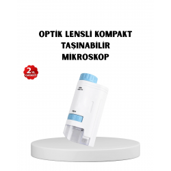 Mey İthalat® LED Işıklı Mikroskop 80X–200X Zoom Eğitici Bilim Seti ve Taşınabilir