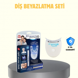 Mey İthalat® LED Işıklı Profesyonel Diş Beyazlatma Seti