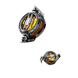 Mey İthalat® LED Işıklı Telefon Soğutucu | Ultra Sessiz Fan | Mıknatıslı ve Aparatlı Bağlantı