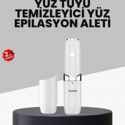 Mey İthalat® LED Işıklı Yüz Epilasyon Aleti Hassas ve Ağrısız Tüy Alma