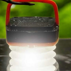 Mey İthalat® Led Lamba Kamp Lambası Hafif Taşınabilir Şarj Süreli Akordeon El Fenerli