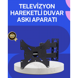 Mey İthalat® LED LCD TV Duvar Askı Aparatı Hareketli ve Döner
