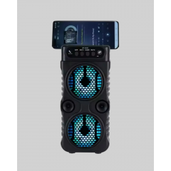 Mey İthalat® LED Parti Işıklı Bluetooth Hoparlör