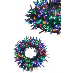 Mey İthalat® Ledli Fişli Led Dekor Lambası 5M RGB Yılbaşı Ağacı Işığı